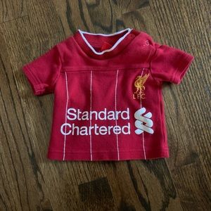 LFC kit jersey and shorts